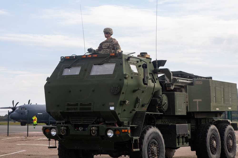 HIMARS in Latvia for NAMEJS Exercise 2022