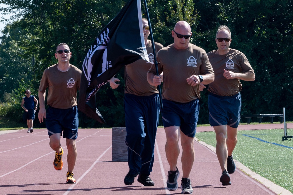 Scott Air Force Base POW/MIA 24 hour vigil run