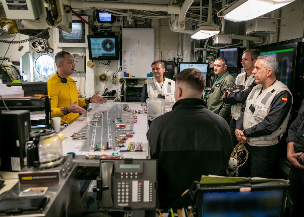 Joint Forces with USS George H.W. Bush (CVN 77) and Spanish Carrier Strike Group