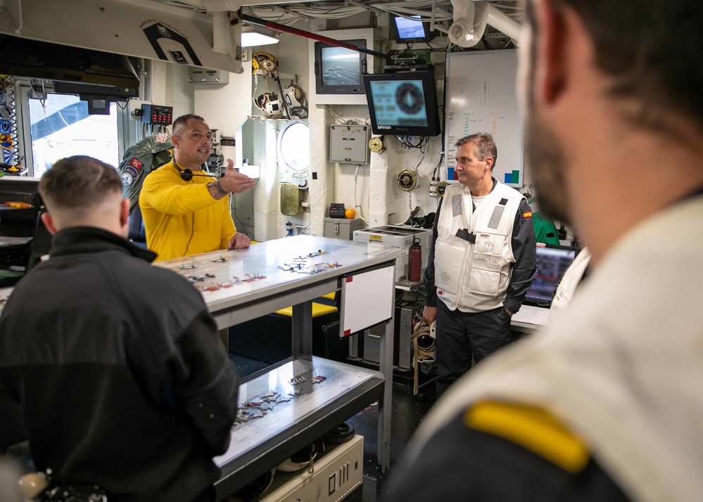 Joint Forces with USS George H.W. Bush (CVN 77) and Spanish Carrier Strike Group