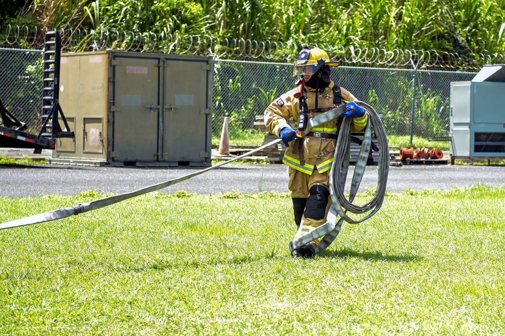 156th Wing Fire Emergency Services Vehicle Extrication Exercise