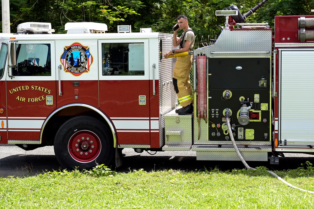 156th Wing Fire Emergency Services Vehicle Extrication Exercise