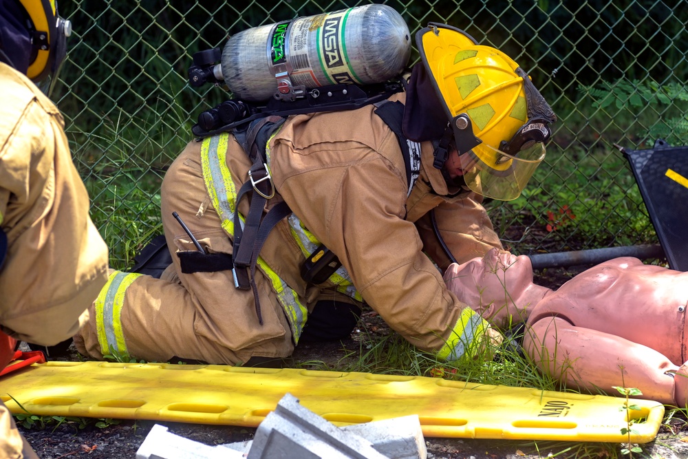 156th Wing Fire Emergency Services Vehicle Extrication Exercise