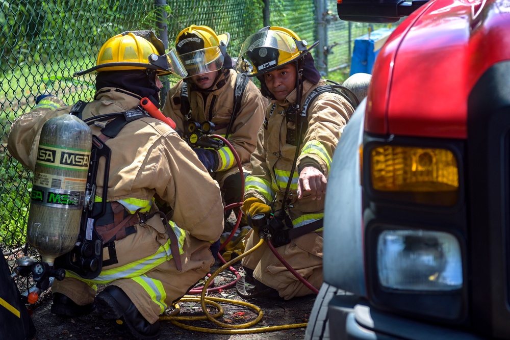 156th Wing Fire Emergency Services Vehicle Extrication Exercise