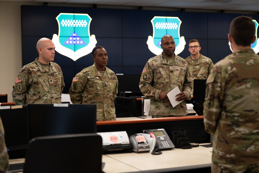  Adjutant General of the U.S. Army visits Air Force Mortuary Affairs Operations