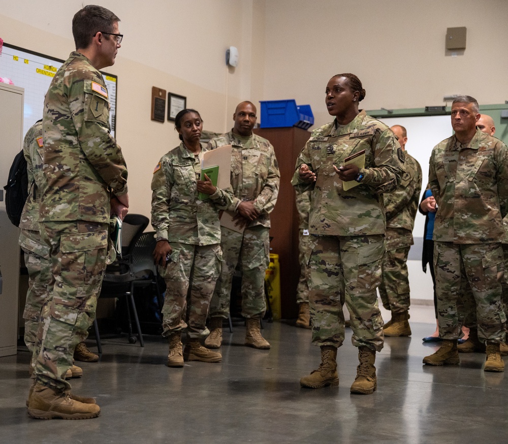  Adjutant General of the U.S. Army visits Air Force Mortuary Affairs Operations