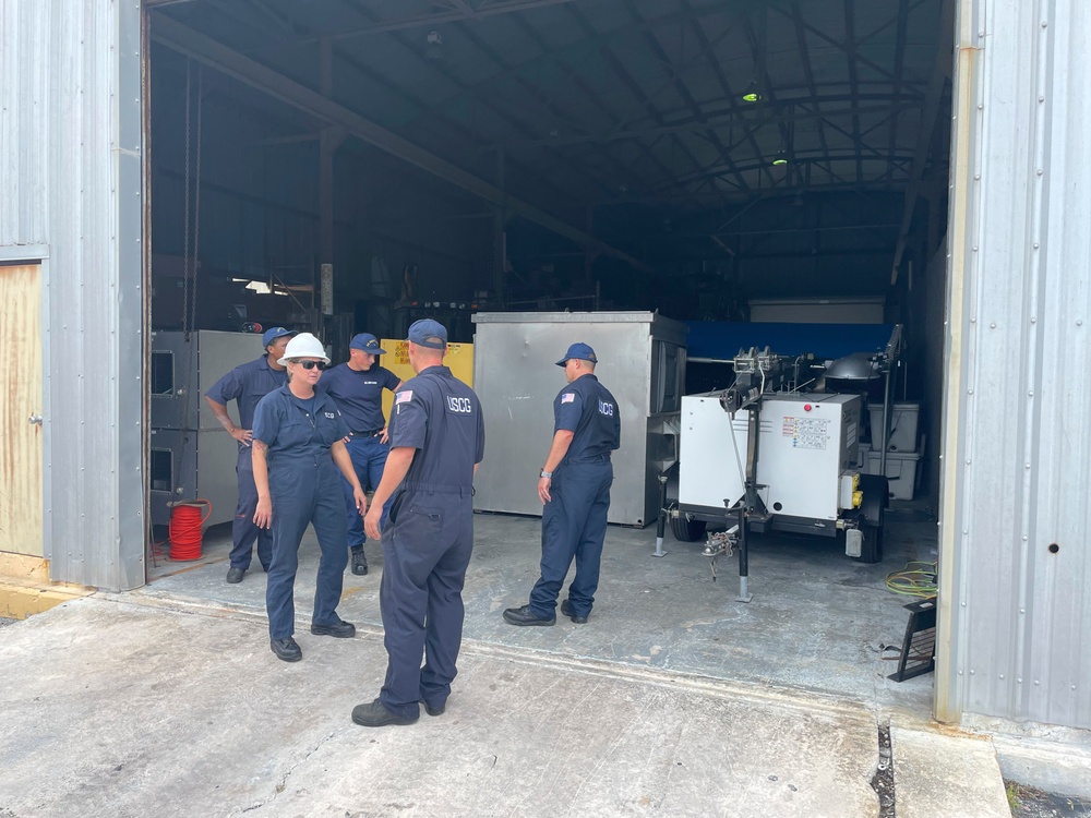 Coast Guard prepares for Hurricane Ian landfall