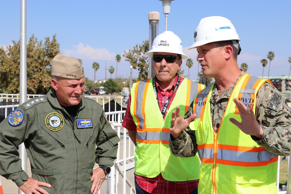 CNO visits NAS Lemoore, California