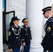 Office of the Provost Marshal General Conduct a Public Wreath-Laying Ceremony at the Tomb of the Unknown Soldier