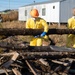 Alaska National Guardsmen clear storm debris for Operation Merbok Response