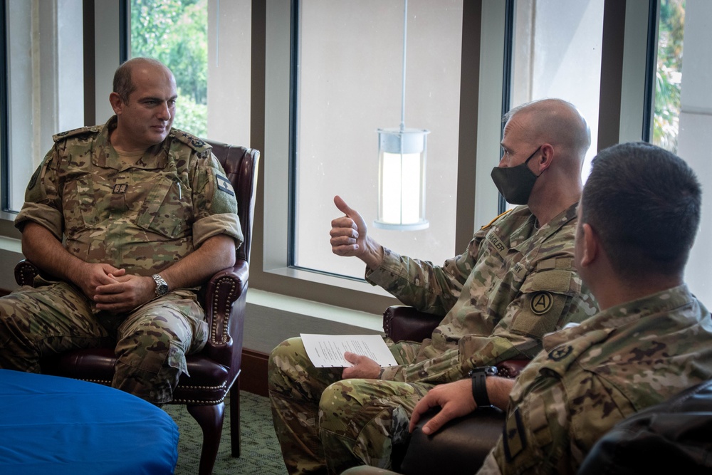 U.S Army Central hosts leaders of Lebanese Army