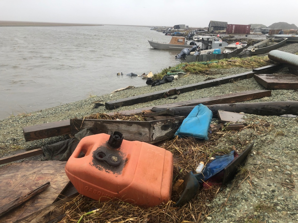 Coast Guard responds to Typhoon Merbok in Alaska