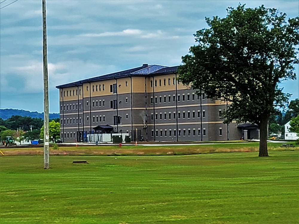 Fiscal year '20-funded barracks project continues at Fort McCoy