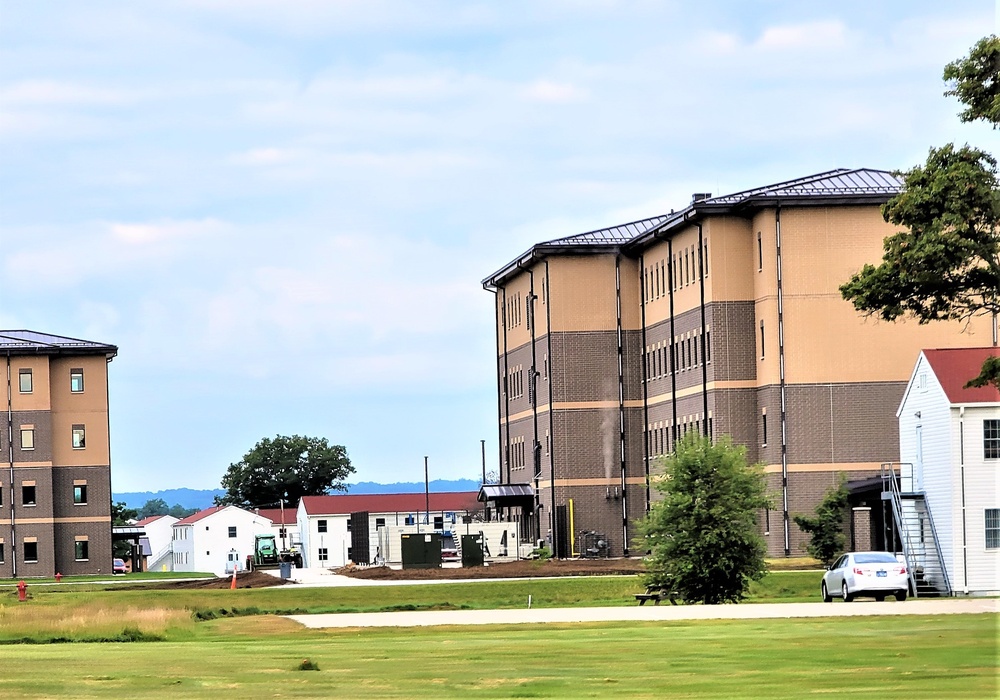 Fiscal year '20-funded barracks project continues at Fort McCoy