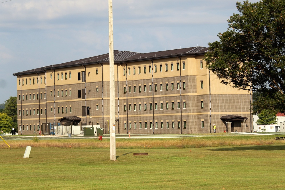 Fiscal year '20-funded barracks project continues at Fort McCoy