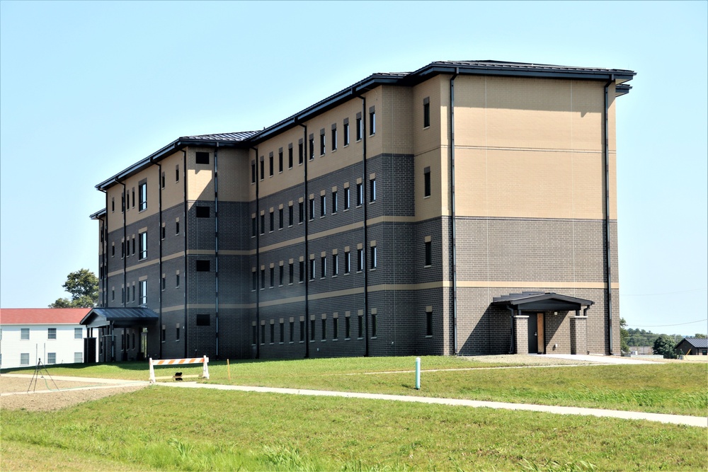 Fiscal year '20-funded barracks project continues at Fort McCoy