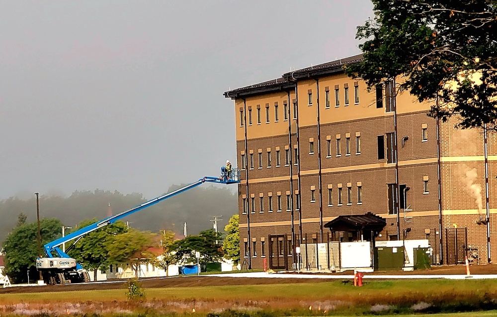 Fiscal year '20-funded barracks project continues at Fort McCoy