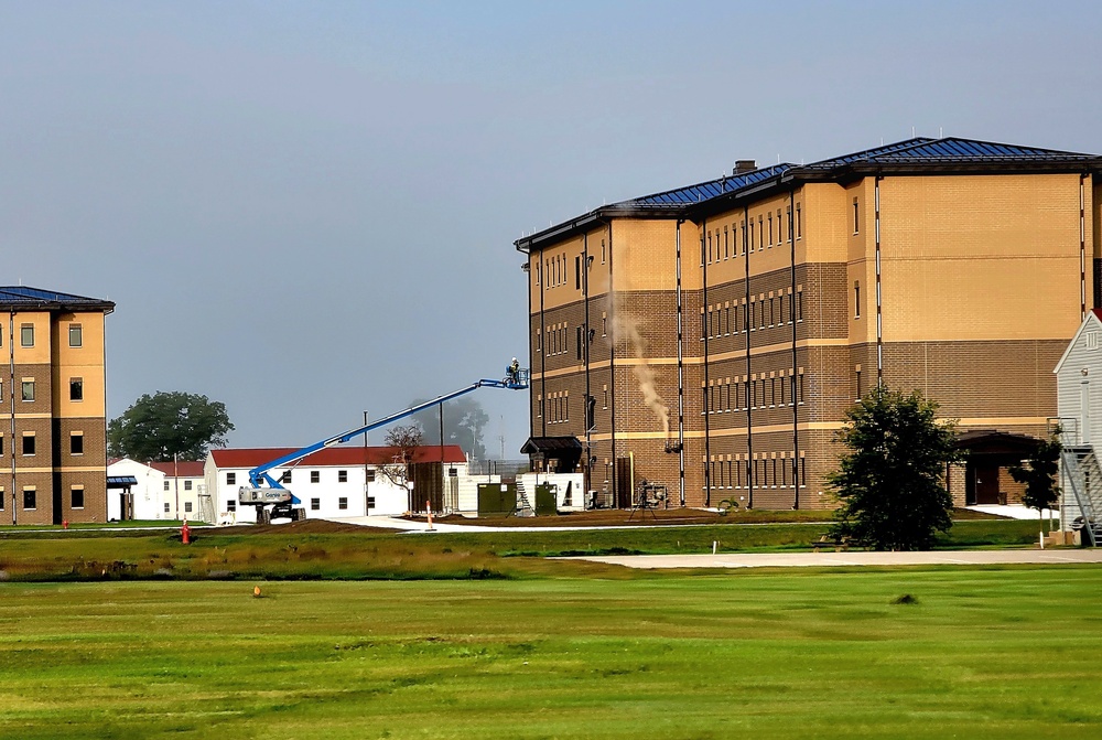 Fiscal year '20-funded barracks project continues at Fort McCoy