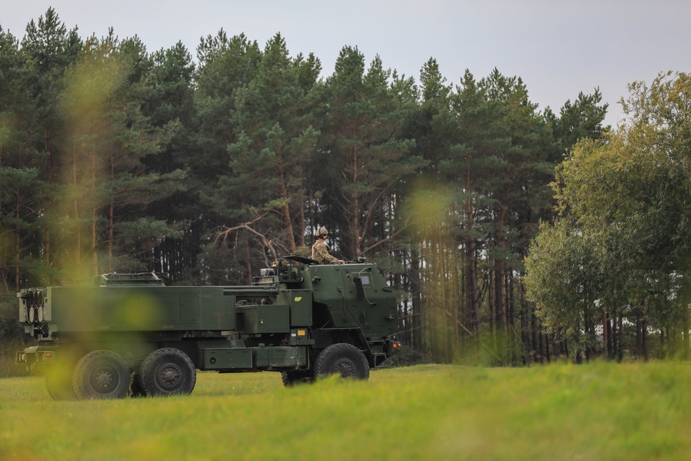 HIMARS in Latvia for NAMEJS Exercise 2022