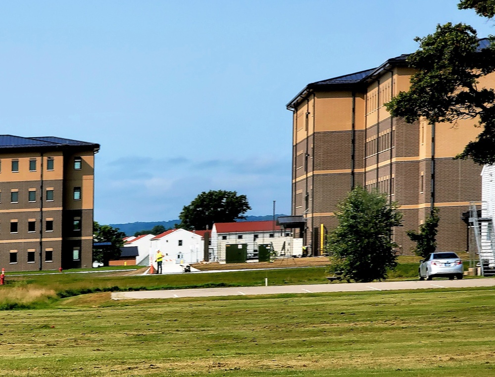 Fiscal year '20-funded barracks project continues at Fort McCoy