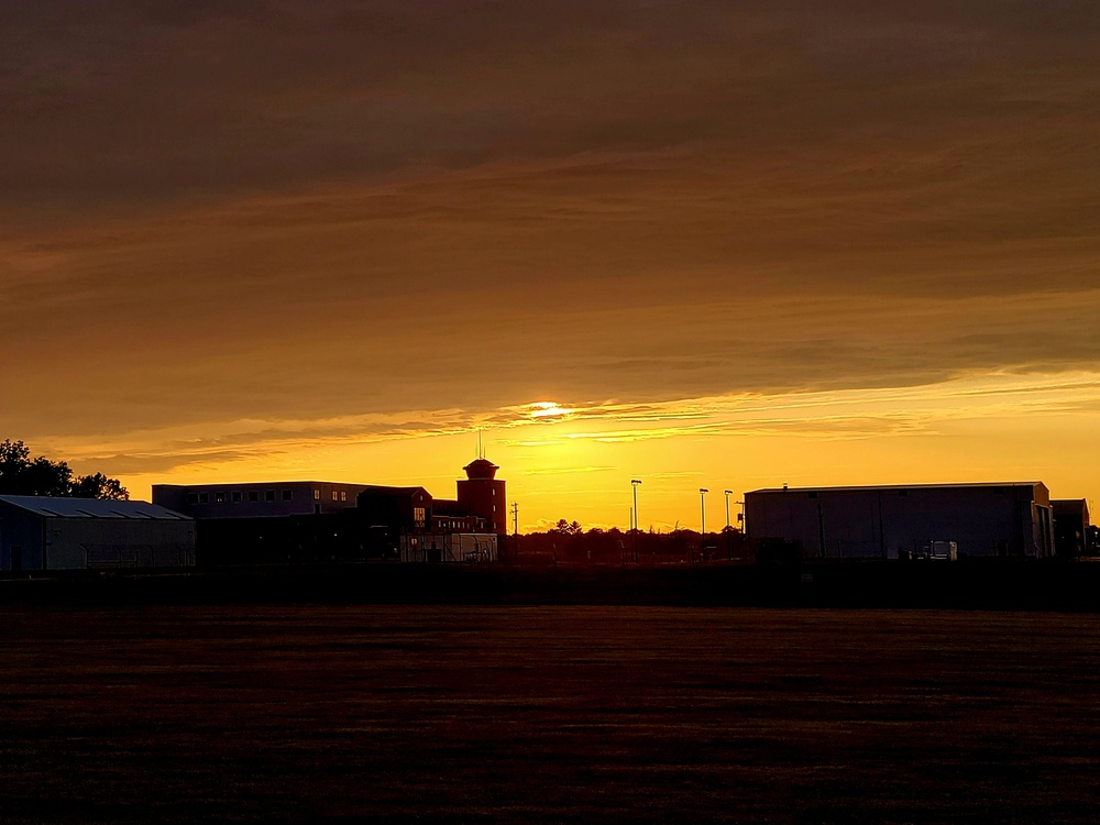 September Sunset at Sparta-Fort McCoy Airport