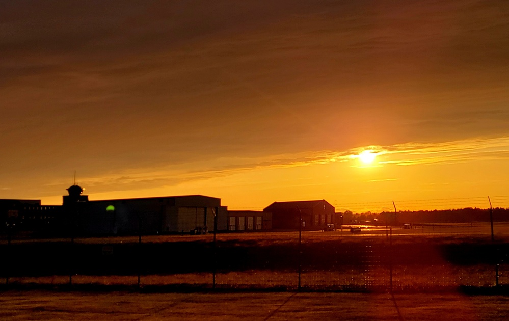 September Sunset at Sparta-Fort McCoy Airport