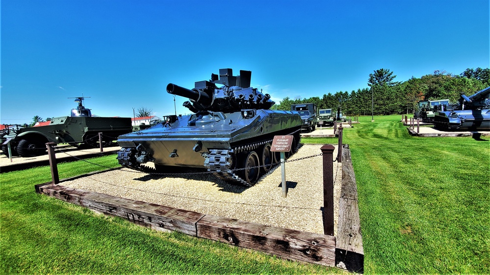 Fort McCoy's Equipment Park in historic Commemorative Area