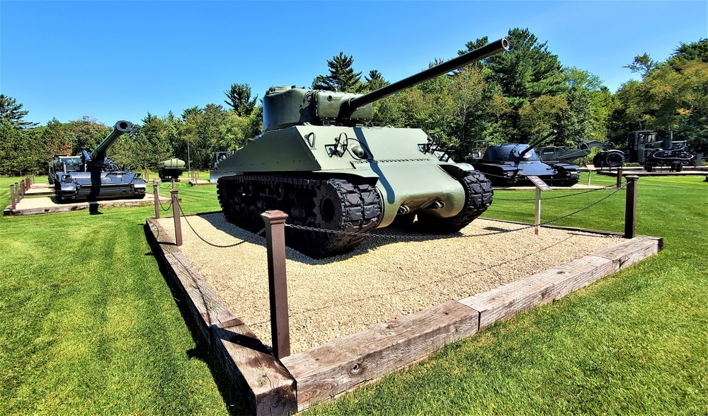 Fort McCoy's Equipment Park in historic Commemorative Area