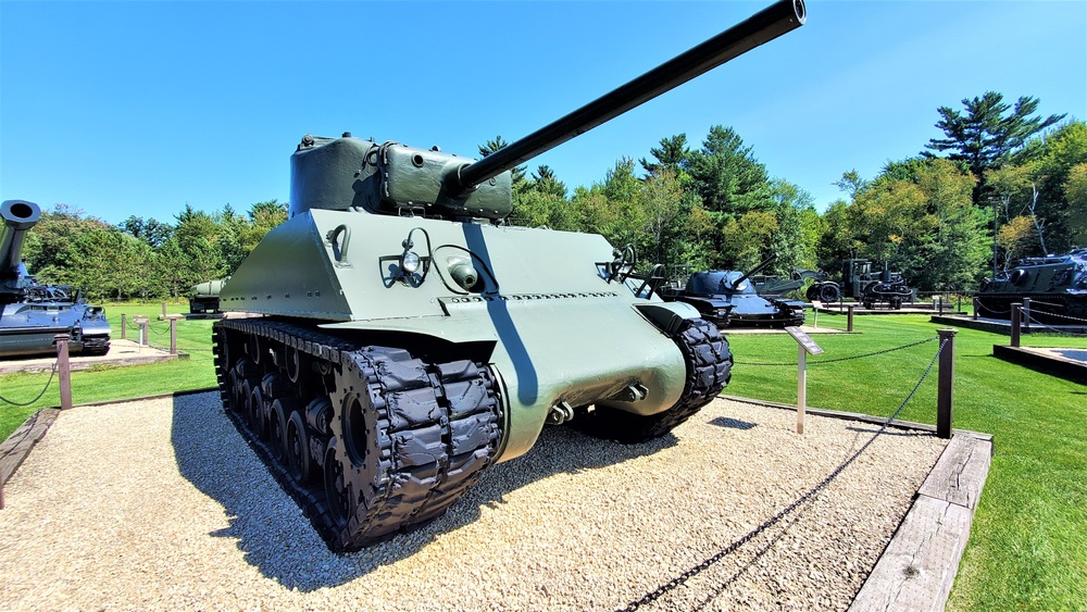 Fort McCoy's Equipment Park in historic Commemorative Area