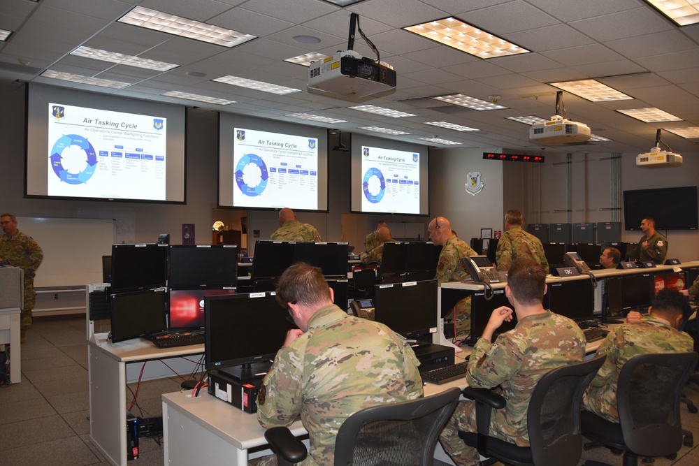 152nd Air Operations Group Airmen at work