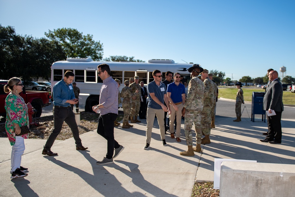 Texas 23rd Congressional District, U. S. House of Representative staff  visits JBSA-Lackland 27 Sep 22