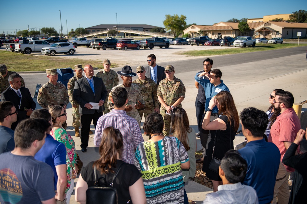 Texas 23rd Congressional District, U. S. House of Representative staff  visits JBSA-Lackland 27 Sep 22