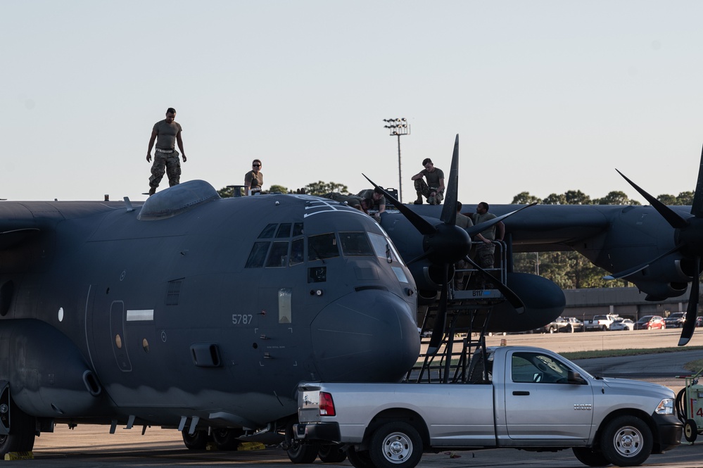 Hurlburt Field Evacuates Aircraft in Preparation for Hurricane Ian