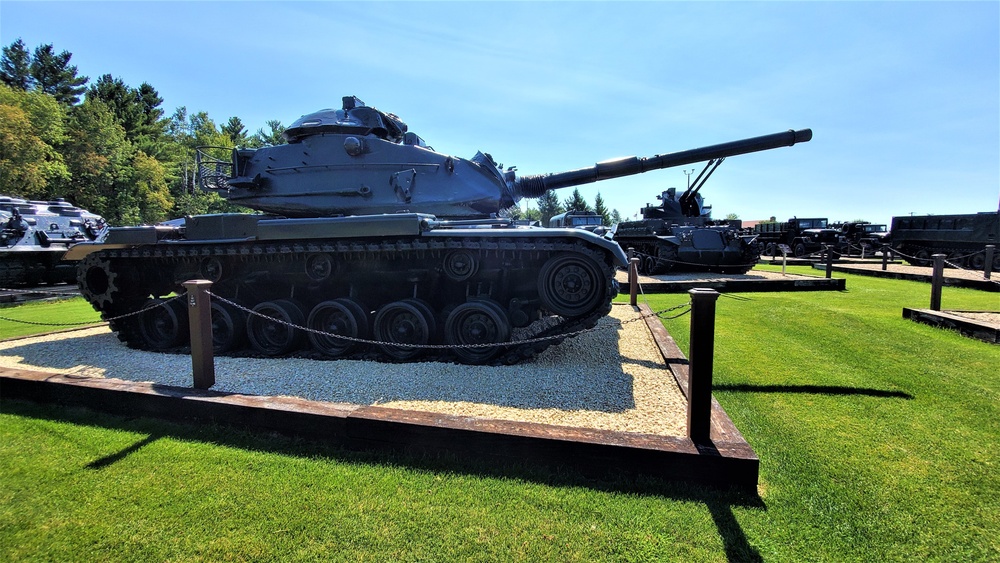 Fort McCoy's Equipment Park in historic Commemorative Area