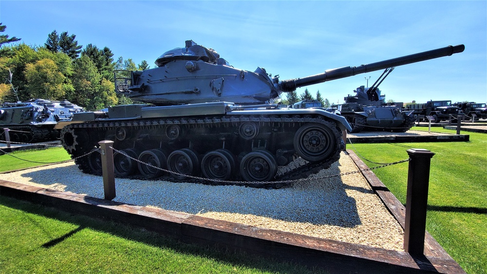 Fort McCoy's Equipment Park in historic Commemorative Area