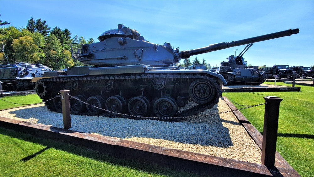 Fort McCoy's Equipment Park in historic Commemorative Area