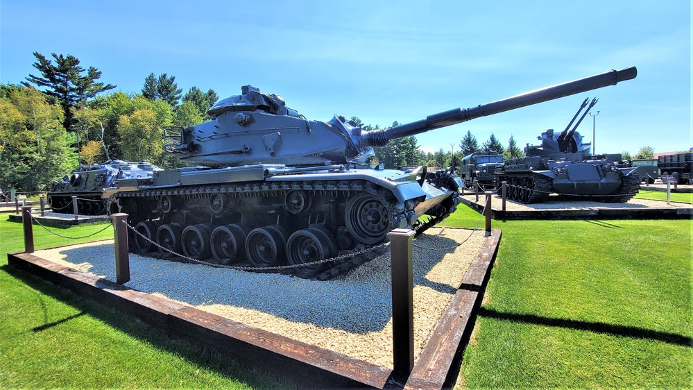 Fort McCoy's Equipment Park in historic Commemorative Area