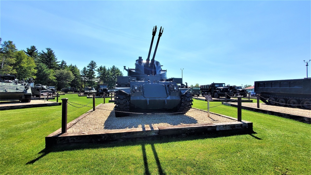 Fort McCoy's Equipment Park in historic Commemorative Area