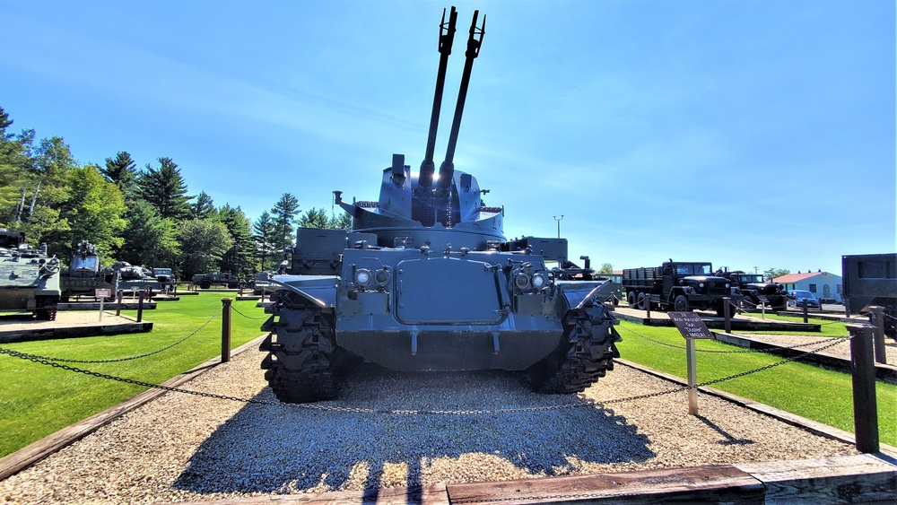 Fort McCoy's Equipment Park in historic Commemorative Area