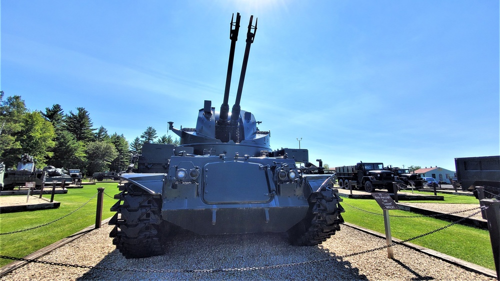 Fort McCoy's Equipment Park in historic Commemorative Area