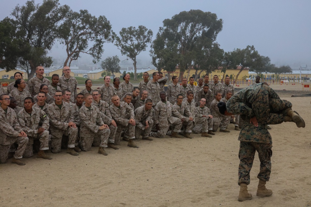 Golf Company combat conditioning