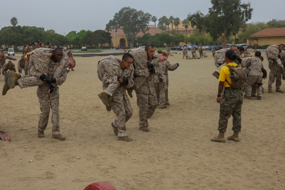 Golf Company combat conditioning