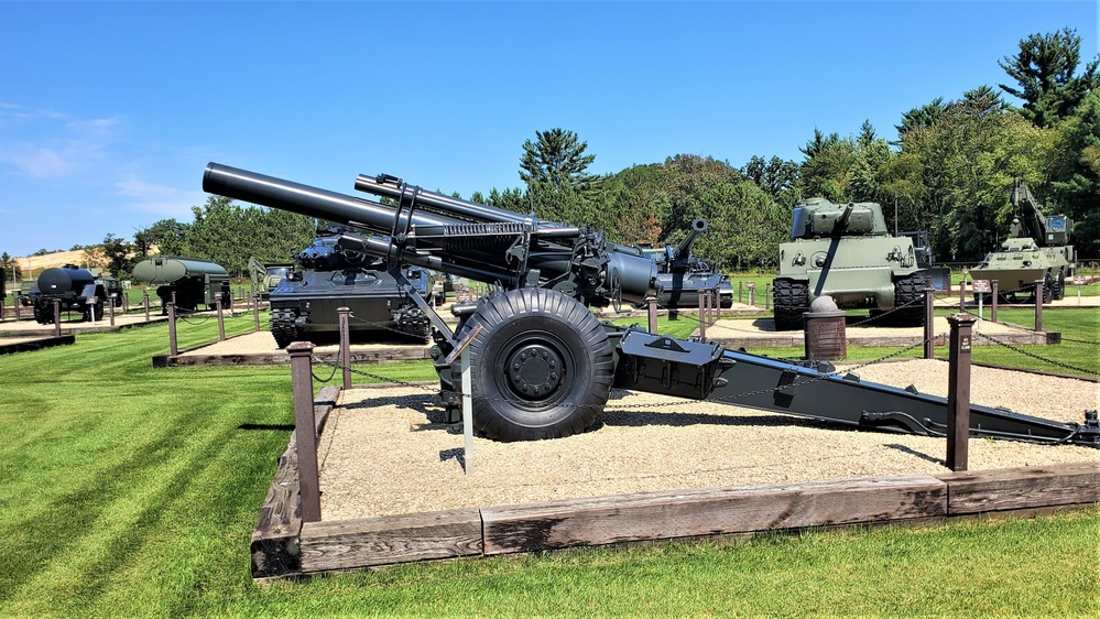 Fort McCoy's Equipment Park in historic Commemorative Area