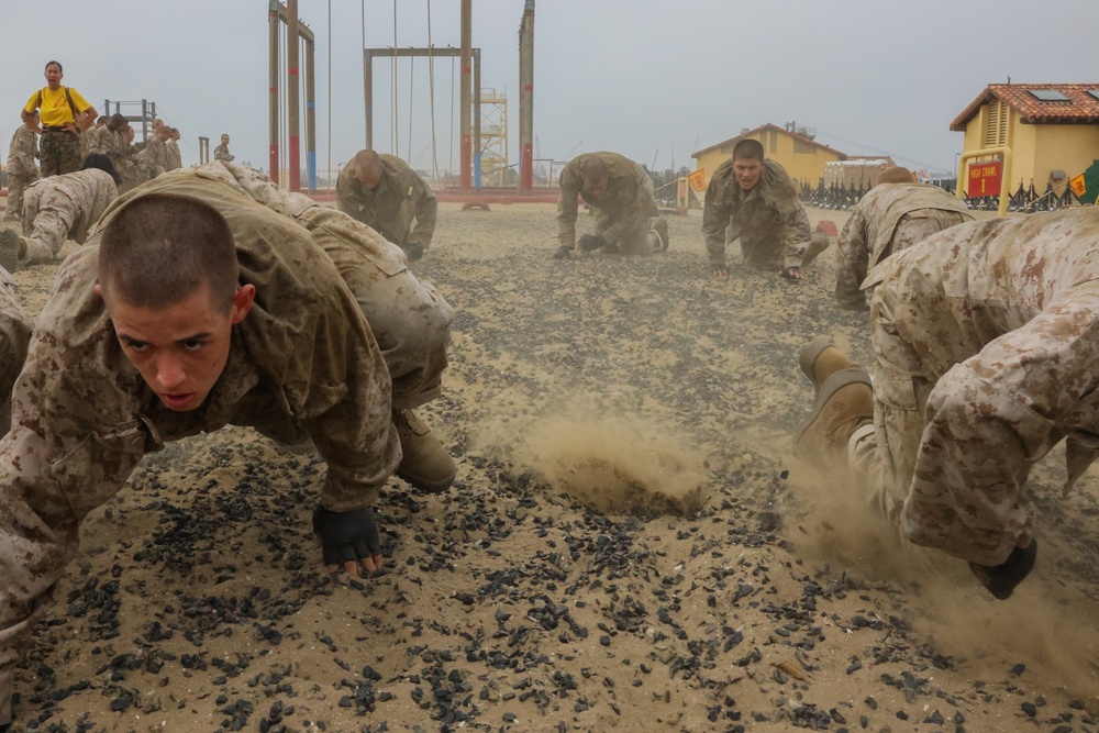 Golf Company combat conditioning