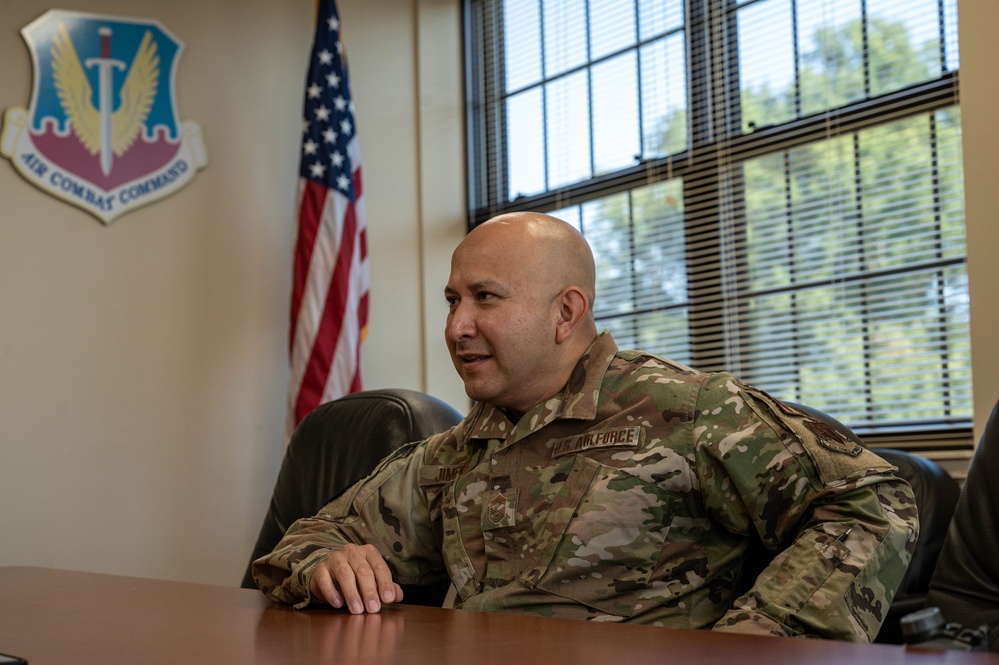 Hispanic Heritage Month: Chief Master Sgt. Jimenez