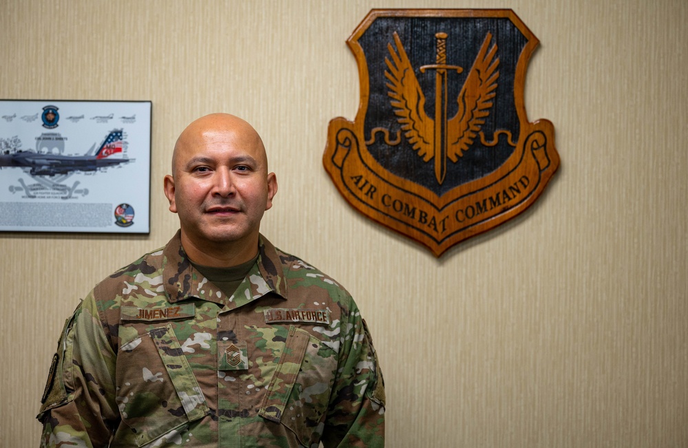 Hispanic Heritage Month: Chief Master Sgt. Jimenez