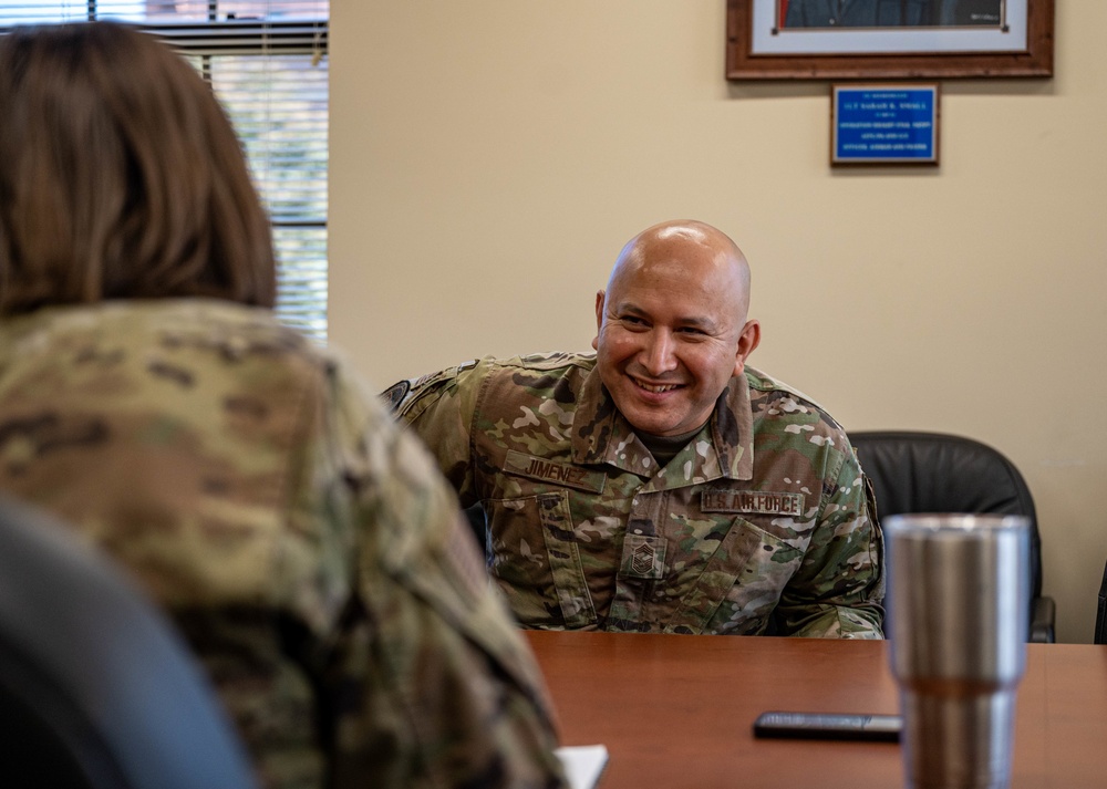 Hispanic Heritage Month: Chief Master Sgt. Jimenez