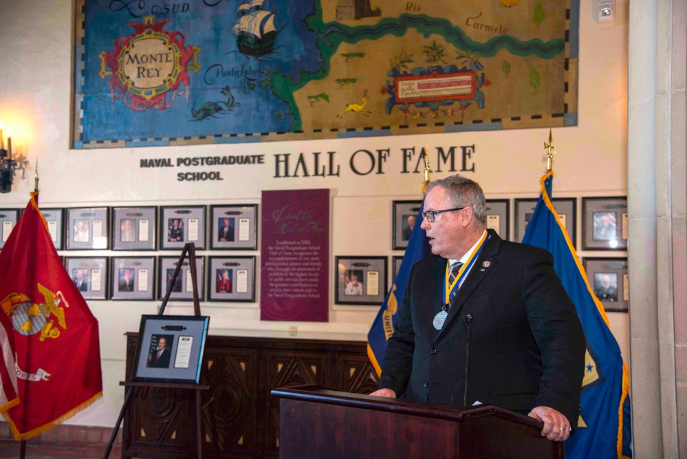 Former Deputy Secretary of Defense Robert O. Work Inducted as 25th Member of NPS Hall of Fame