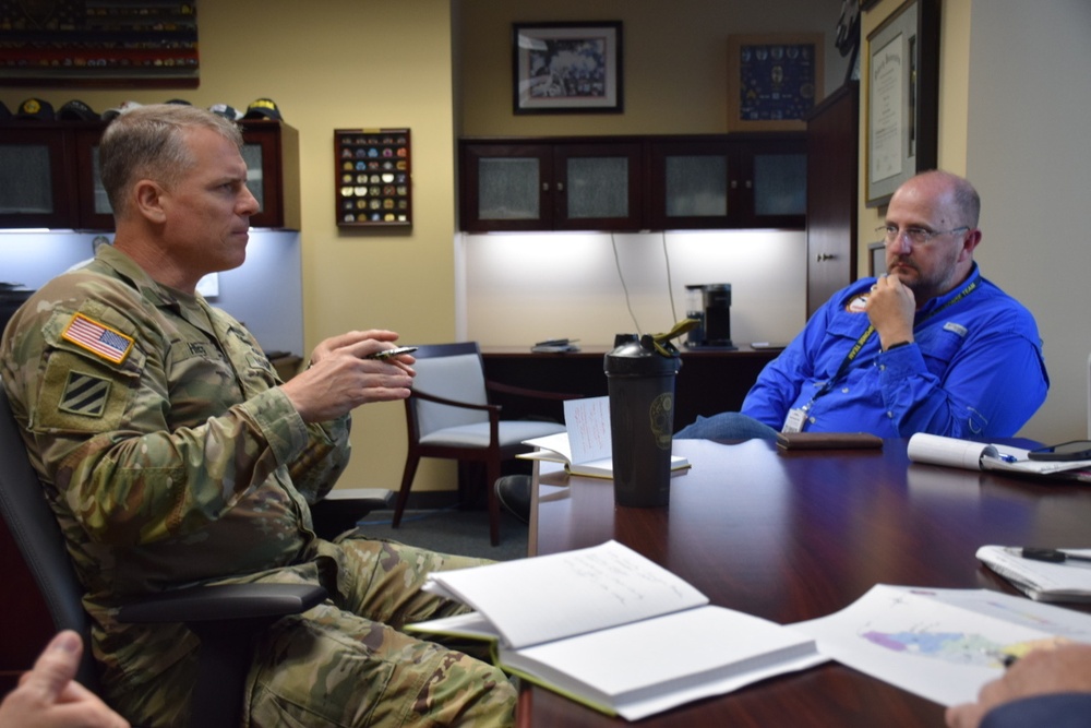 South Atlantic Division Commander Meets With Florida and FEMA Officials