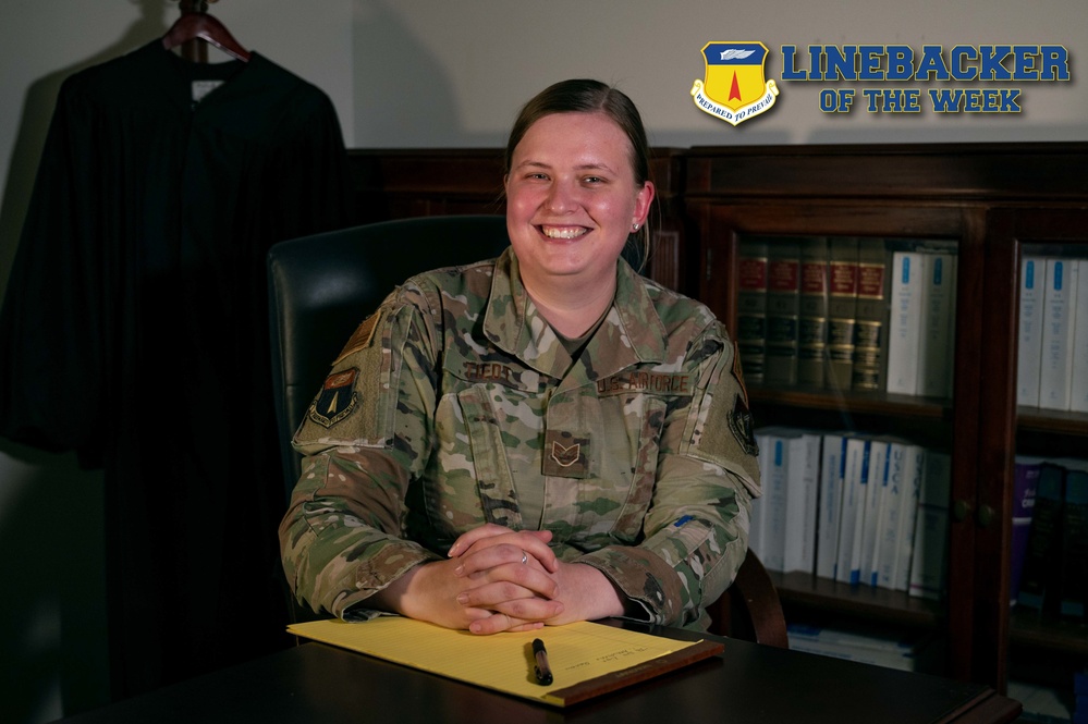 Linebacker of the Week: Staff Sgt. Emily Tiedt